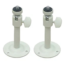 2x Security Camera Metal Brackets 2-6" Pan Tilt Wall Ceiling Mount CCTV Body 1sh