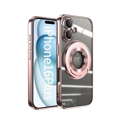 For iPhone 15 16 Pro Max 14 13 12 11 Magsafe Case Magnetic Ring Stand Lens Cover - Picture 12 of 15