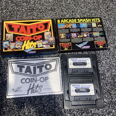 レコード Vintage Taito Coin-OP Hits ZX Spectrum Complete 8 Arcade B39 | eBay UK