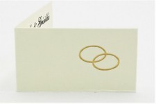 60 Bigliettini Matrimonio Sposi  Bomboniera Possibilità di Stampa