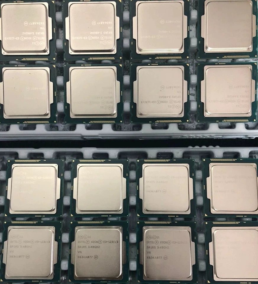 Intel Xeon E3-1231 V3 SR1R5 LGA-1150 CPU Processor 3.40 - 3.80GHz 4-Core 8MB 80W - Image 3 of 4