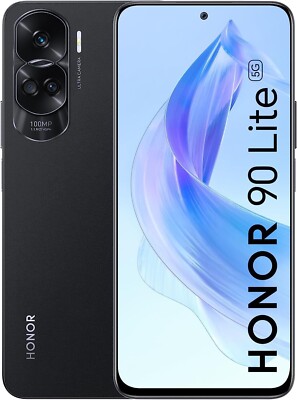 Honor 90 Lite - 256GB - Midnight Black (Ohne Simlock) (Dual-SIM)