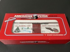 American Flyer 6-48321 1994 Christmas collector boxcar New in Box Made in USA