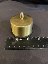 Vintage Brass Postage Stamp Dispenser PAT Products K & McD