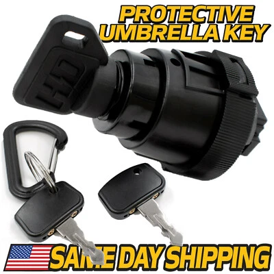 HD SWITCH Starter Ignition Key Switch for Kubota Utility Vehicles RTV900 RTV1140 (2006+up)