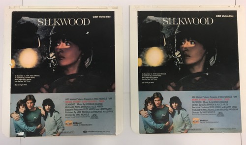 Silkwood - CED SelectaVision VideoDisc - Kurt Russell - Cher - Meryl Streep - Picture 1 of 12