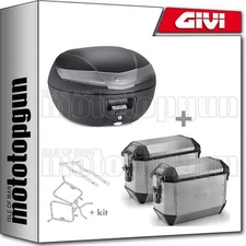GIVI CASE V40NT + SIDE CASE TREKKER ALASKA ALA36A KAWASAKI VERSYS 650 2008 08