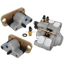 Front & Rear Brake Calipers W/Pads for Polaris Trail Blazer 250 400 1999-2004