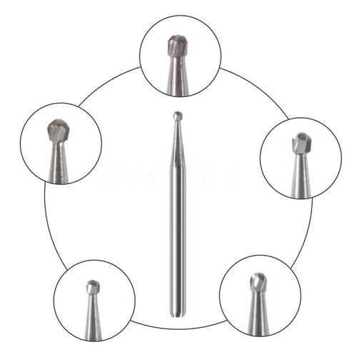 Dental Carbide Tungsten Steel Drills Burs FG Burr for High Speed Handpiece 1.6mm - Picture 15 of 140