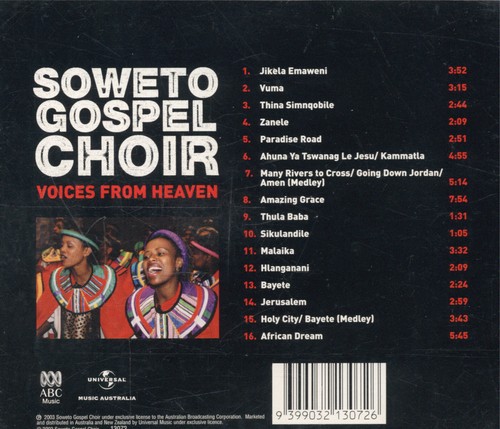 Soweto Gospel Choir - Voices From Heaven CD - Picture 2 of 2
