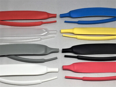 Heat Shrink Tubing 2:1 3:1 4:1 - With / Without Adhesive - Various Colours Sold By The Metre