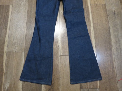 Madewell E3383 Women's Dark Washed indigo Flea Market Flare Denim Overall Sz M - Picture 12 of 12