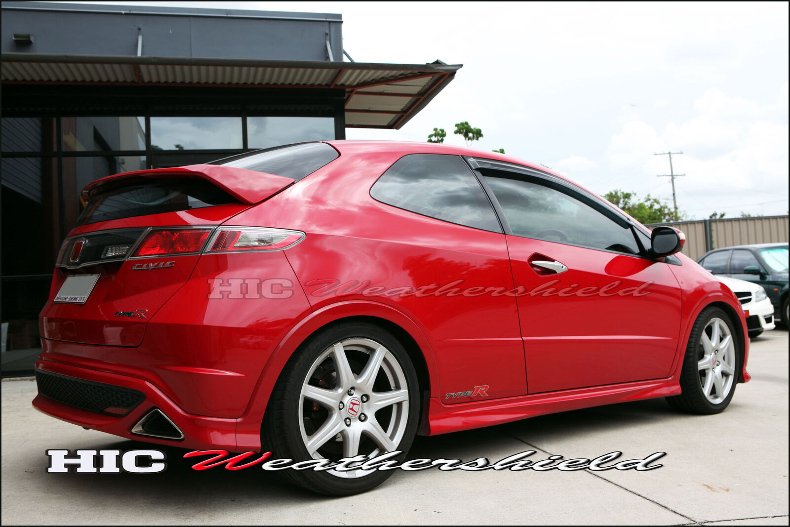 Hic Honda Civic Fn2 Type R Tinted Window Visors For Sale Online Ebay