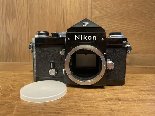 *CLA'd : Late Model 743xxxx : Near Mint* Nikon F Eye Level Black Film Camera /JP