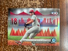 Andrew Painter, Chrome-Bowman Scouts' Top 100 #BTP-18 - 2024 Bowman