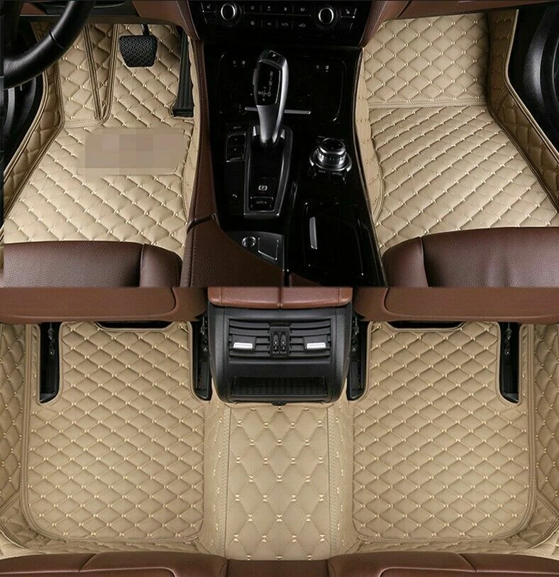 For Chevrolet Camaro Cruze Traverse Car Floor Mats Front Rear Carpets Pads Foto 3 de 4