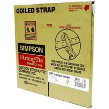 Simpson Strong-Tie CS16 -150 ft. 16-Gauge Galvanized Coiled Building Strap-150ft