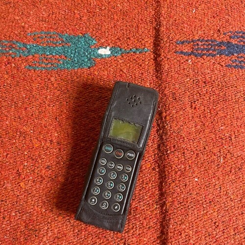 NEC Mobile Handy Brick Vintage 2000 Box Phone + Hülle ungetestet - Bild 7 von 7