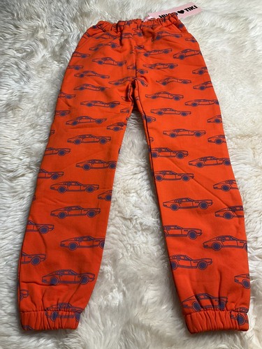 Hugo Loves Tiki 80’s Sweatpants Cars Size 6 T Youth Pants - Picture 3 of 15