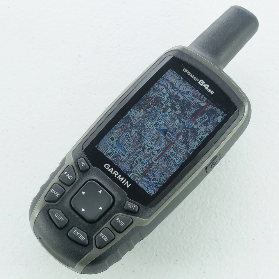 Garmin GPSMAP 64st GPS w/ Maps Upgrade TOPO U.S. 24K Choose Two Regions! - Image 3 of 4