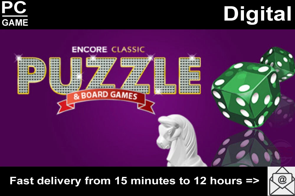 Encore Classic Puzzle and Board Games PC Steam Digital Global (No Key)