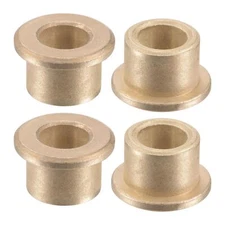 4pcs Flange Sleeve Bearings Sintered Bronze Self-Lubricating Bushing 8x12x10mm