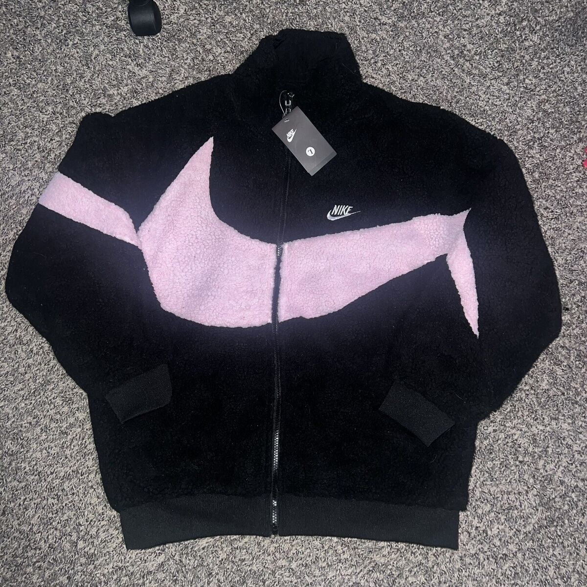 nike big swoosh reversible boa jacket | eBay nike big swoosh reversible boa jacket | eBay
