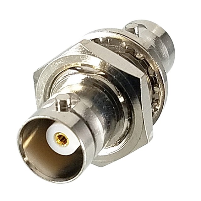 BNC Female Bulkhead to Reverse Polarity BNC Female Adapter eBay