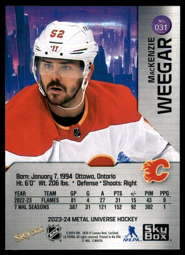 2023-24 UD SKYBOX METAL UNIVERSE HOCKEY BASE CARDS - Stars - Rookies - UPICK - Picture 64 of 396