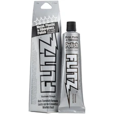 Multi-Purpose Metal Polish Paste - 1.76Oz Tube of Usa-Made Chrome Polish - Works