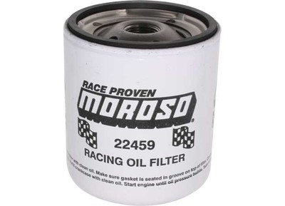Moroso 22459 27 Micron 13/16 -16 Thread Racing Oil Filter 4.281'' Height