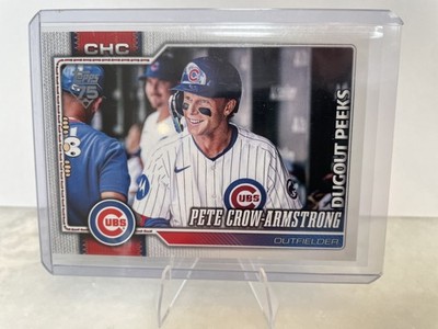 2026 Topps Series 1 Celebration Pete Crow-Armstrong #196 Dugout Peeks SSP! Cubs