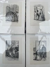 Choose from Original Antique 1865 engravings by JE Millais House at Allington