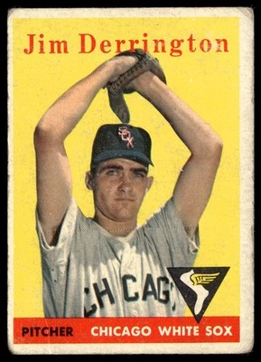1958 Topps Jim Derrington (MK) RC Chicago White Sox #129
