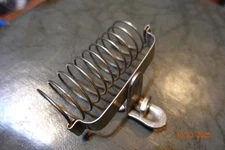 LEEDY Bulldog Hoop Clamp DRUMSTICK HOLDER Mount Spring Traps Part 20s 30s Vtg