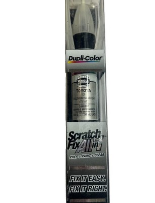 Duplicolor All-in-1 Touch Up Paint Fix 1C0 TY 1613 Toyota Millennium Silver Met.
