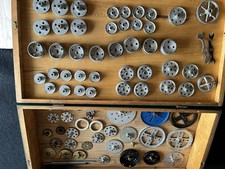 Vintage Meccano Parts Lot Plus Box.