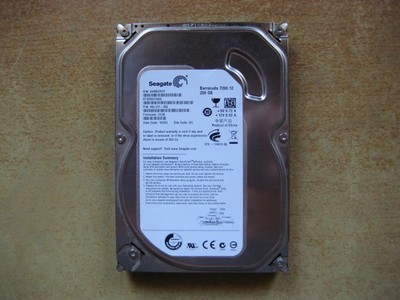 Seagate Barracuda 7200.12 250GB 3,5'' HDD Festplatte (intern / extern)