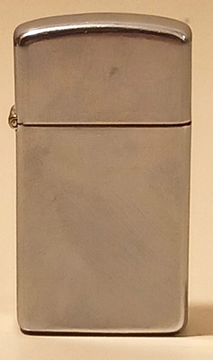 Authentic Zippo Windproof Lighter Vintage 1988 (IV) Polished Chrome Bradford PA