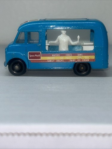 Vintage Matchbox Lesney No 47 Commer Ice Cream Canteen Lyons Maid NEAR MINT