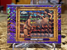 2025 Topps Chrome WWE Roxanne Perez /10 Paradigm Purple Geometric #PAR-RPZ