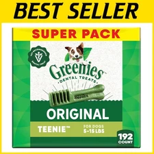 Greenies Teenie Dog Dental Treats, 192 Ct