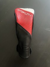 TaylorMade Golf Stealth 2 Fairway Black/Red/White Headcover