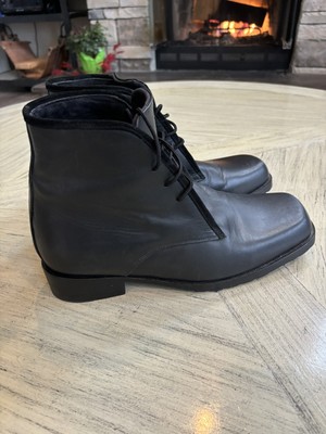 don s  footwear MST Casual Boot 101 Size:12 Black Handmade Never Worn Mint Cond.