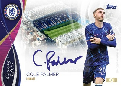 2024/25 Topps Chelsea Lineage 120 Years Anniversary Soccer Hobby