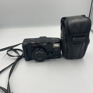 CHINON Auto 3501 35mm Point And Shoot Film Camera 35-70mm Zoom Lens TESTED VGC
