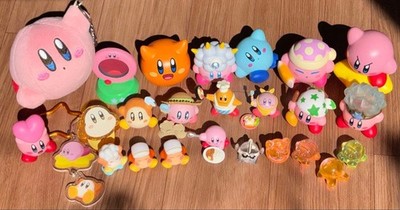 Nintendo Kirby Figure Set Bundle Gacha Toy Collection Authentic Rare