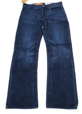 T.K. AXEL Slim Boot Cut Jeans Men 30 x 30 Blue Denim Stretch Dark Wash NWT