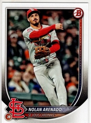 2025 Topps Bowman Baseball Nolan Arenado No. 68 St. Louis Cardinals