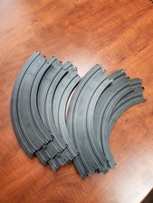 Vintage TYCO HO Slot Car 9" R 1/4 Track Curve Pieces B5831 Lot Of 6 Slot Car